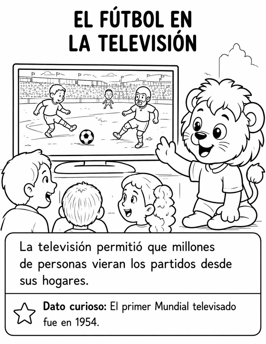 El fútbol en TV
